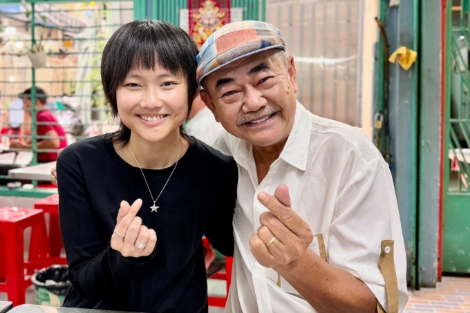 Cha con diễn viên Việt Anh đoàn tụ sau thời gian dài xa cách. Ảnh: Nhân vật cung cấp