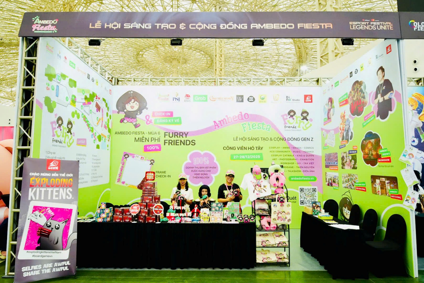 Ambedo Fiesta mùa 6: Furry Friends, Lễ hội sáng tạo & cộng đồng của Gen Z Hà Nội đổ bộ Công viên Hồ Tây- Ảnh 7.