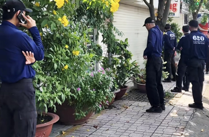 Hình ảnh đòi nợ rầm rộ được tài khoản của Hồ Thành Được đăng. Ảnh: Mạng xã hội