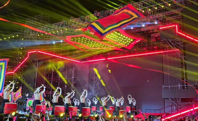 Hình ảnh concert được chụp từ Galaxy S25 Ultra. Ảnh: Samsung