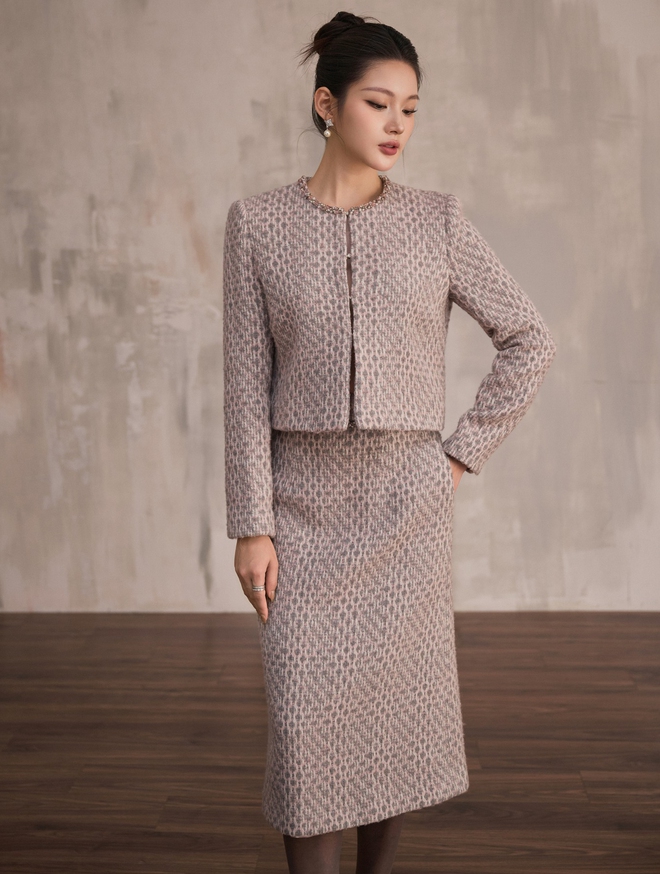 Vừa đẹp vừa ấm khi diện chân váy dạ đi làm, đi chơi- Ảnh 6.