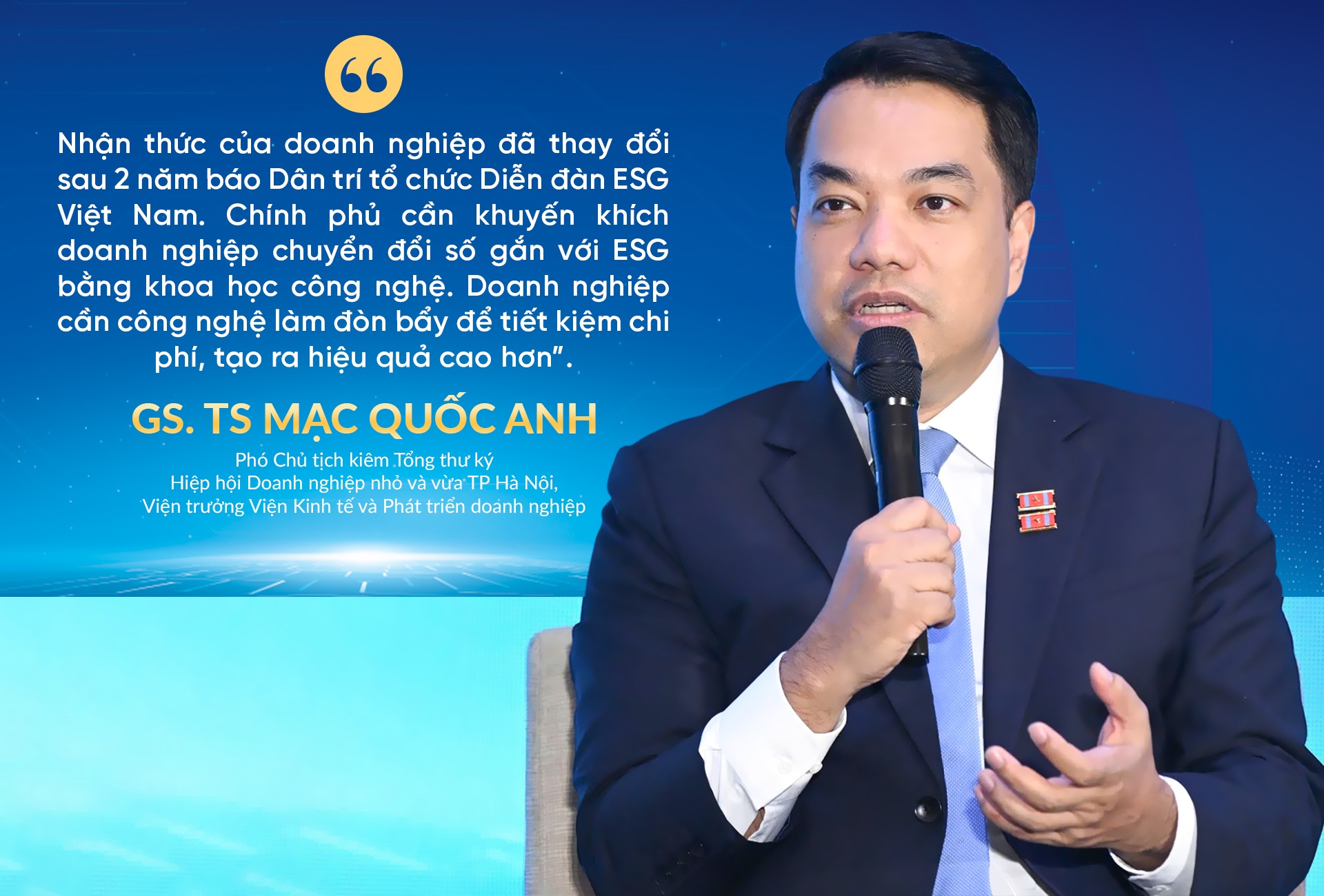 Phát ngôn ấn tượng tại Diễn đàn ESG Việt Nam 2025 do báo Dân trí tổ chức - 9