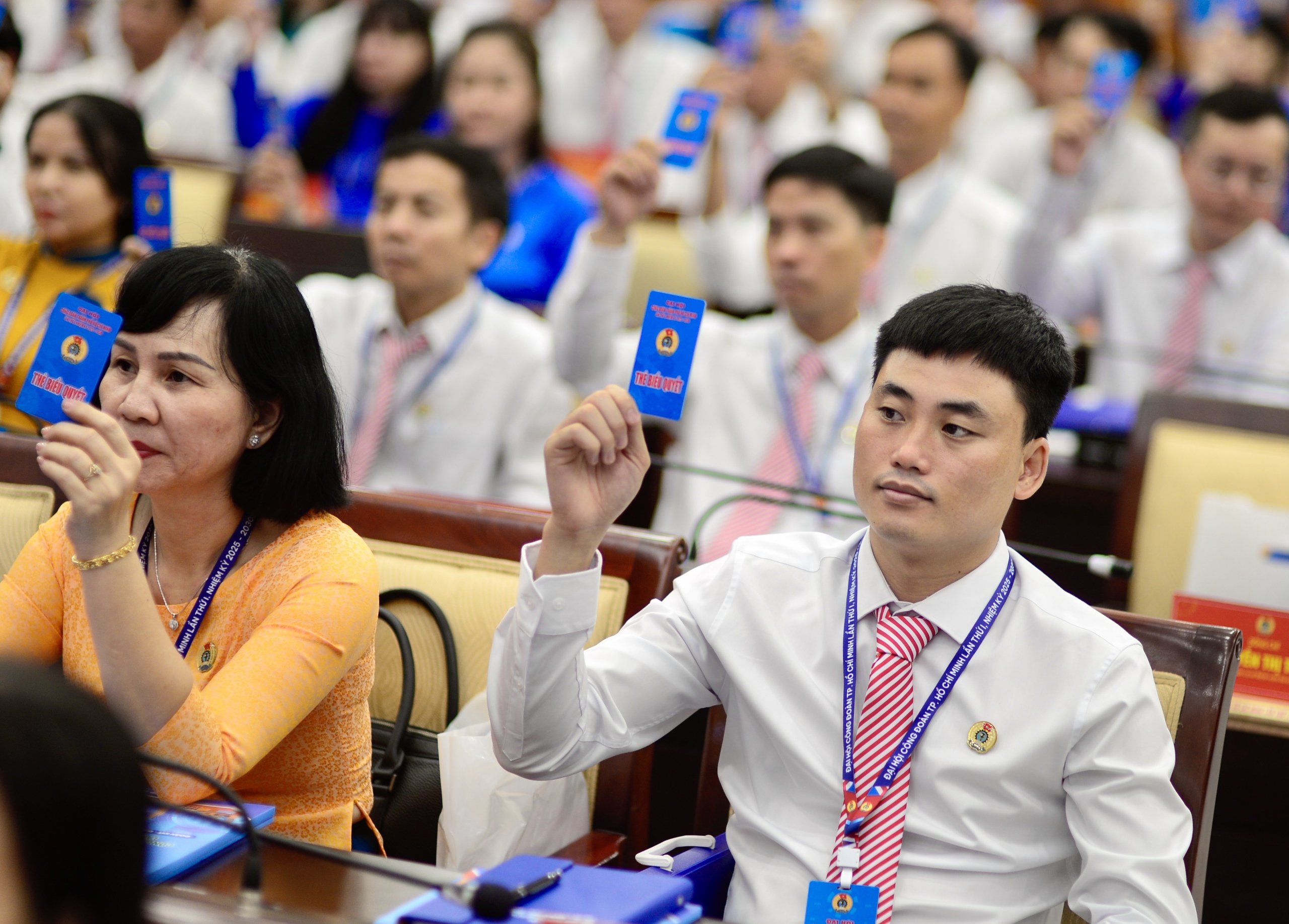 Đại hội Công đoàn TP.HCM lần 1: Đại diện 2,3 triệu người lao động góp ý kiến - Ảnh 3.