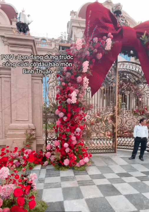 Đám cưới của ái nữ tập đoàn lớn ở Bình Thuận đang 