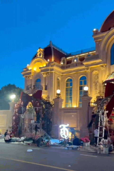 Đám cưới của ái nữ tập đoàn lớn ở Bình Thuận đang 