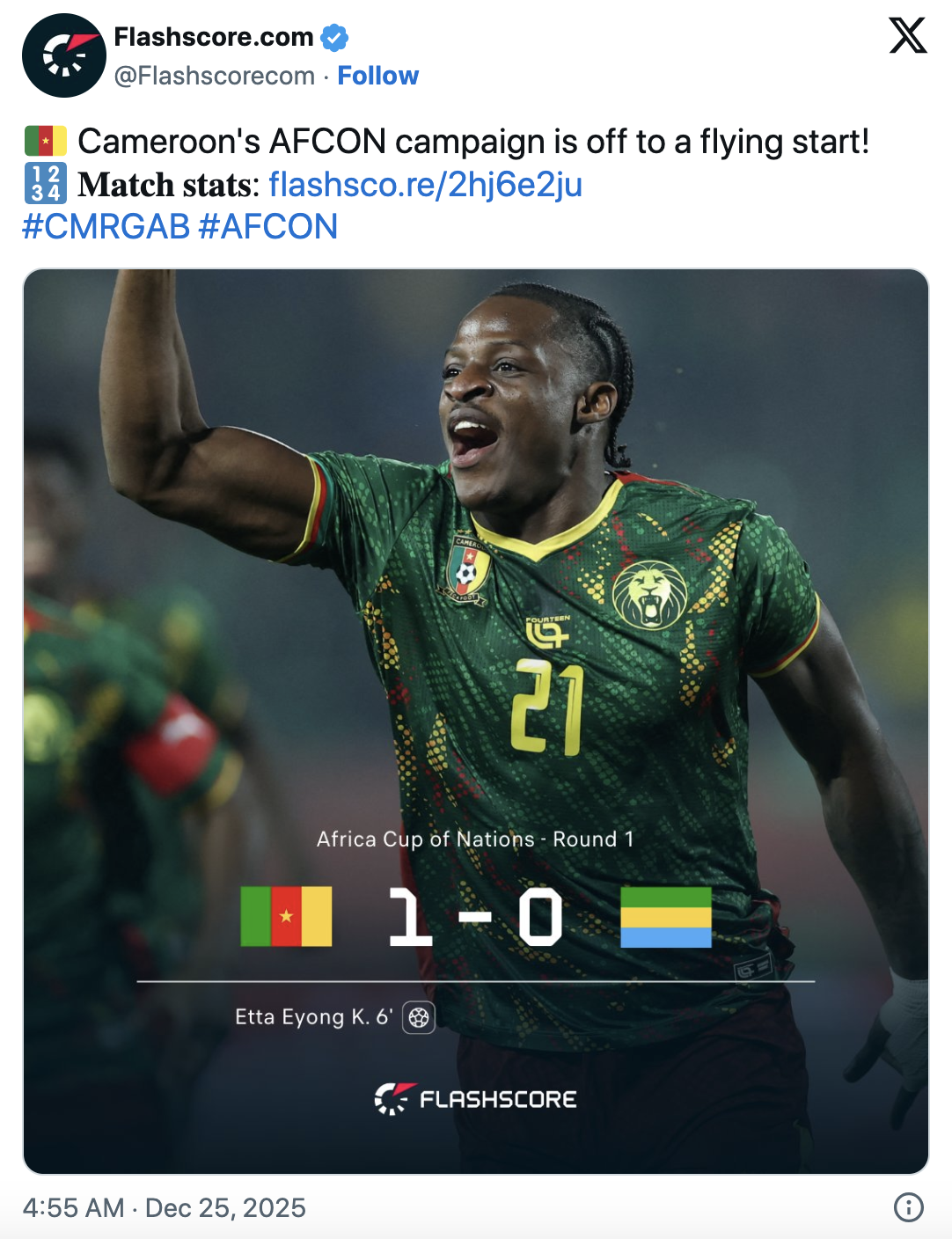 Cameroon và Bờ Biển Ngà cùng thắng Cúp châu Phi nhờ sao Man United 3 Cameroon và Bờ Biển Ngà cùng thắng Cúp châu Phi nhờ sao Man United - Ảnh 3.