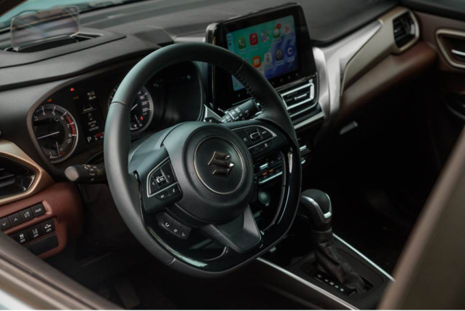 Nội thất Fronx bản cao cấp nhất. Ảnh: Suzuki