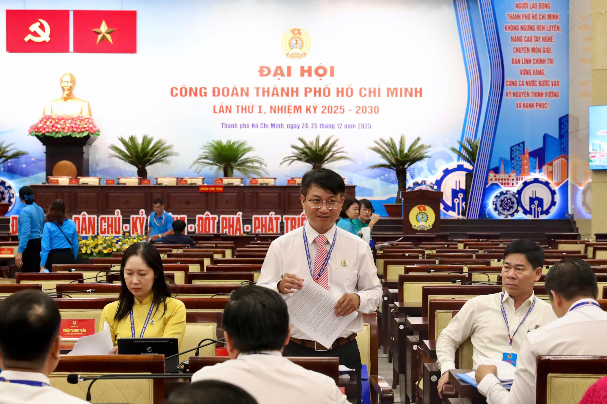 Đoàn viên – lao động gửi gắm nhiều ý kiến, kiến nghị đến Đại hội Công đoàn TPHCM - Ảnh 2.