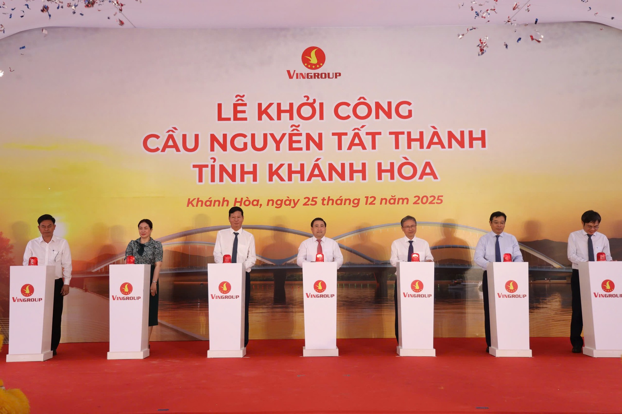 Vinhomes khởi công cầu Nguyễn Tất Thành, mở trục kết nối chiến lược Nam Khánh Hòa - Ảnh 2.