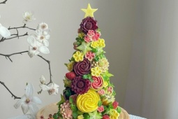 Mâm tiệc Giáng sinh từ trái cây, thịt nguội của mẹ đảm Hà Nội