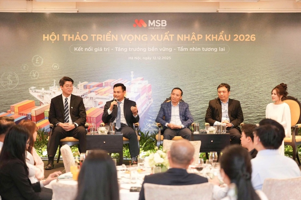 MSB tổ chức hội thảo “Triển vọng xuất nhập khẩu 2026” - 3
