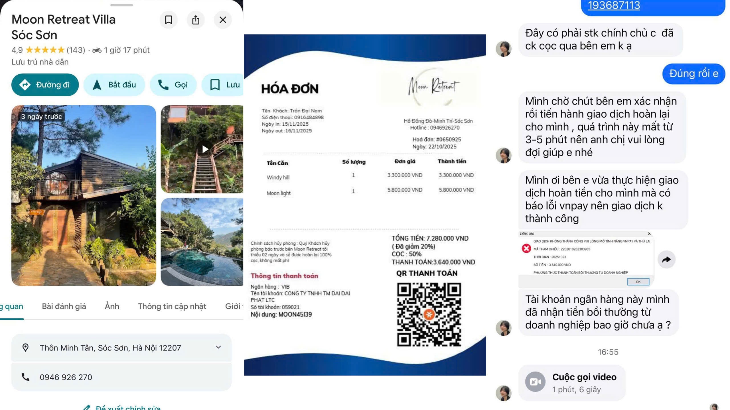 Bẫy lừa đảo đặt phòng homestay 'giả' bủa vây dịp cuối năm- Ảnh 3.