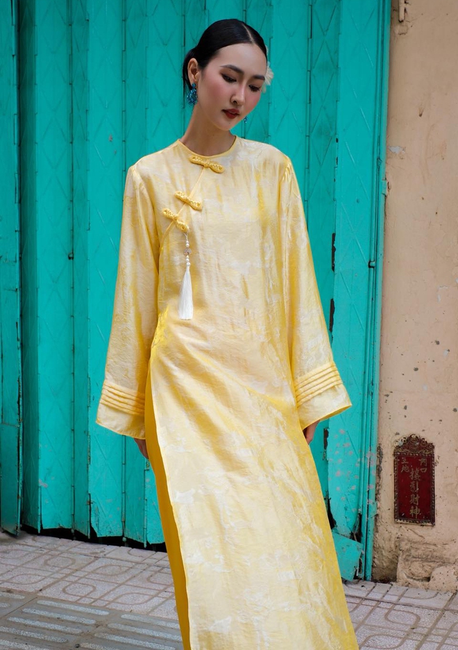 Áo dài cách tân, ứng viên nổi bật cho bộ ảnh tết đẹp ngất ngây- Ảnh 5.