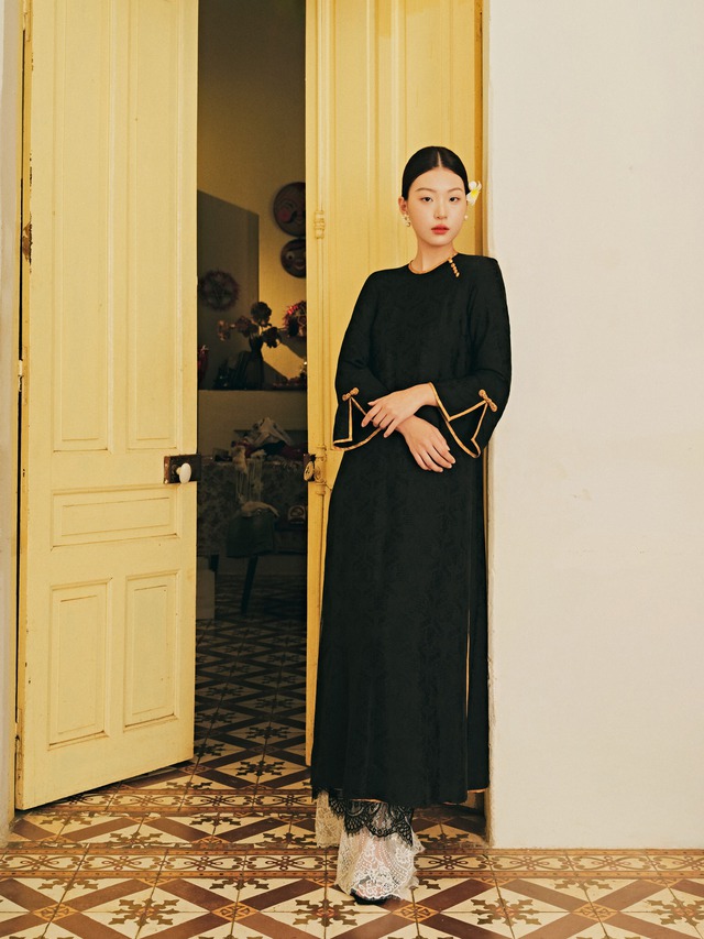 Áo dài cách tân, ứng viên nổi bật cho bộ ảnh tết đẹp ngất ngây- Ảnh 7.