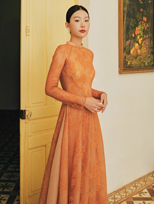 Áo dài cách tân, ứng viên nổi bật cho bộ ảnh tết đẹp ngất ngây- Ảnh 8.