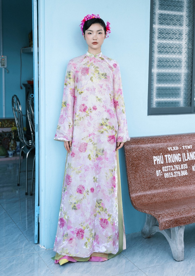Áo dài cách tân, ứng viên nổi bật cho bộ ảnh tết đẹp ngất ngây- Ảnh 10.