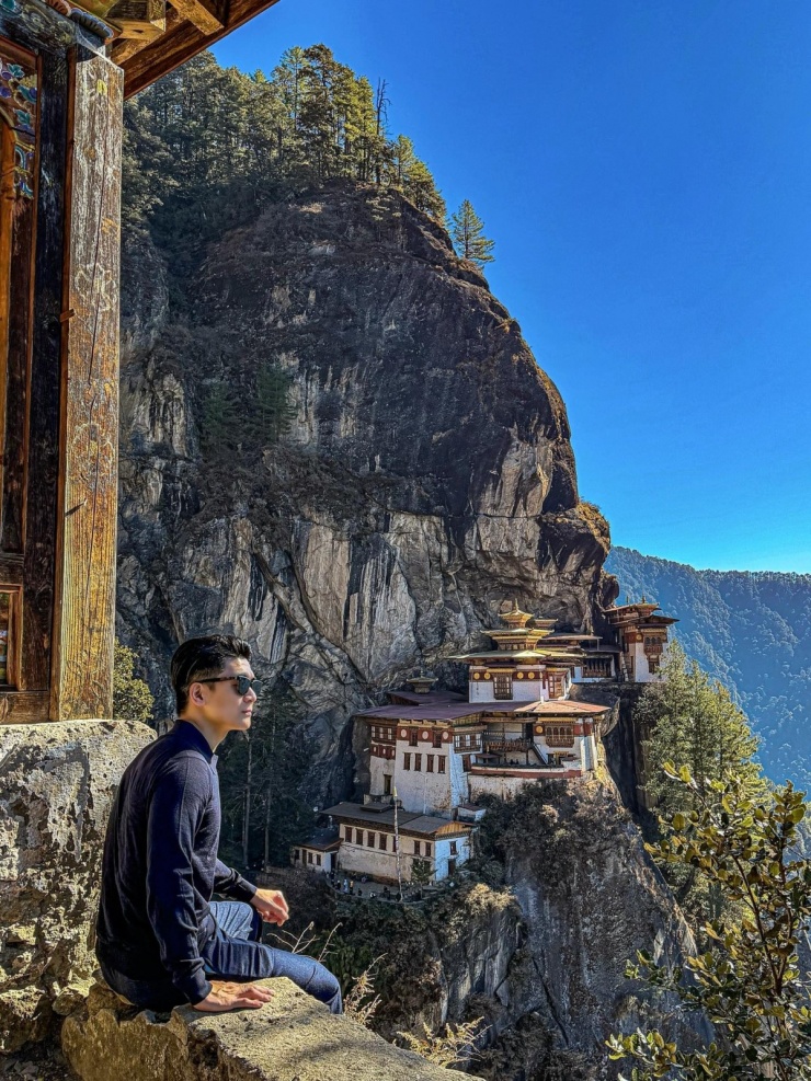 Đỗ Quang Vinh lần đầu hành hương tới 'Hang Hổ' Bhutan - 2