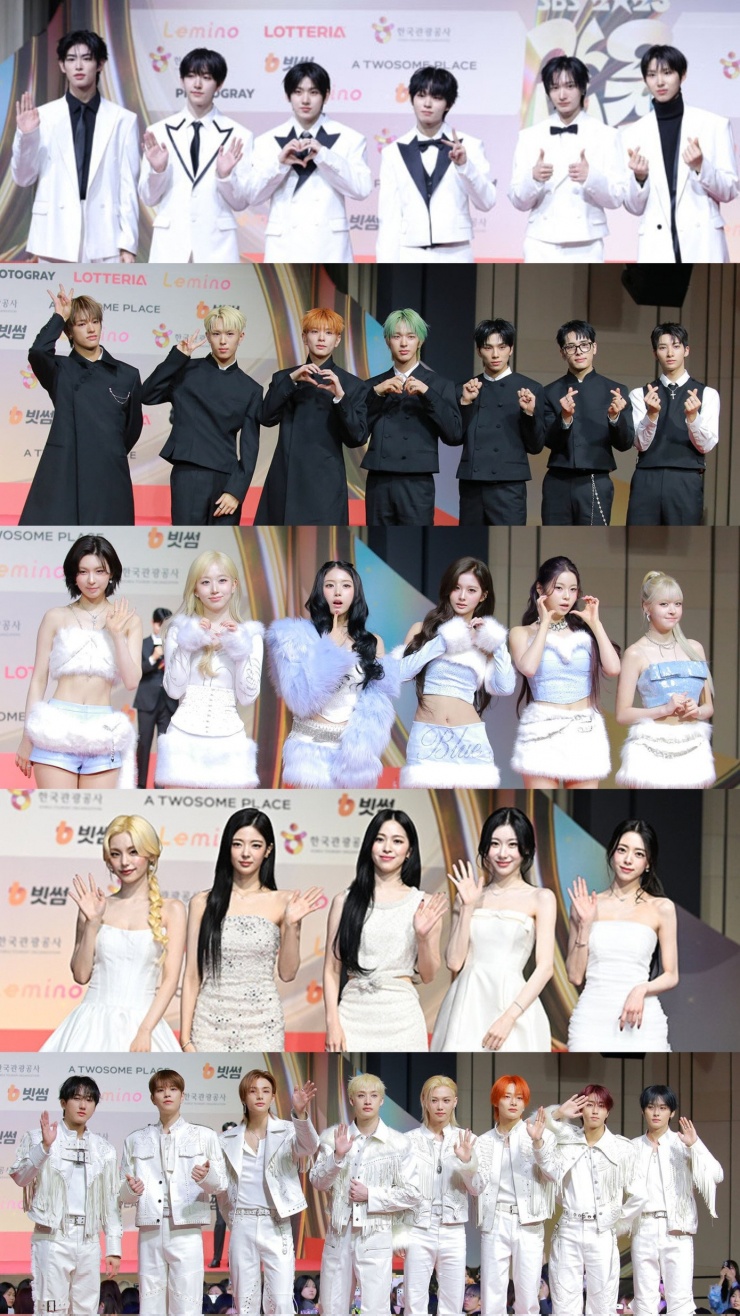 Thảm đỏ SBS Gayo Daejeon 2025: Aespa mạnh ai nấy đẹp, Yujin lạc tông IVE vẫn xinh 5 "2 đời JYP Ent" hội tụ tại SBS Gayo Daejeon 2025. NEXZ đang được fan trêu là "cô lập" các anh/ chị vì giữa "cả nhà" tông trắng một mình chọn dresscode đen.