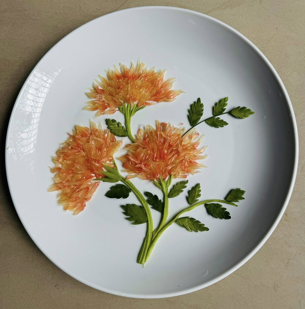 Màn xếp gà độc lạ của người phụ nữ Hải Phòng bất ngờ gây sốt - 4