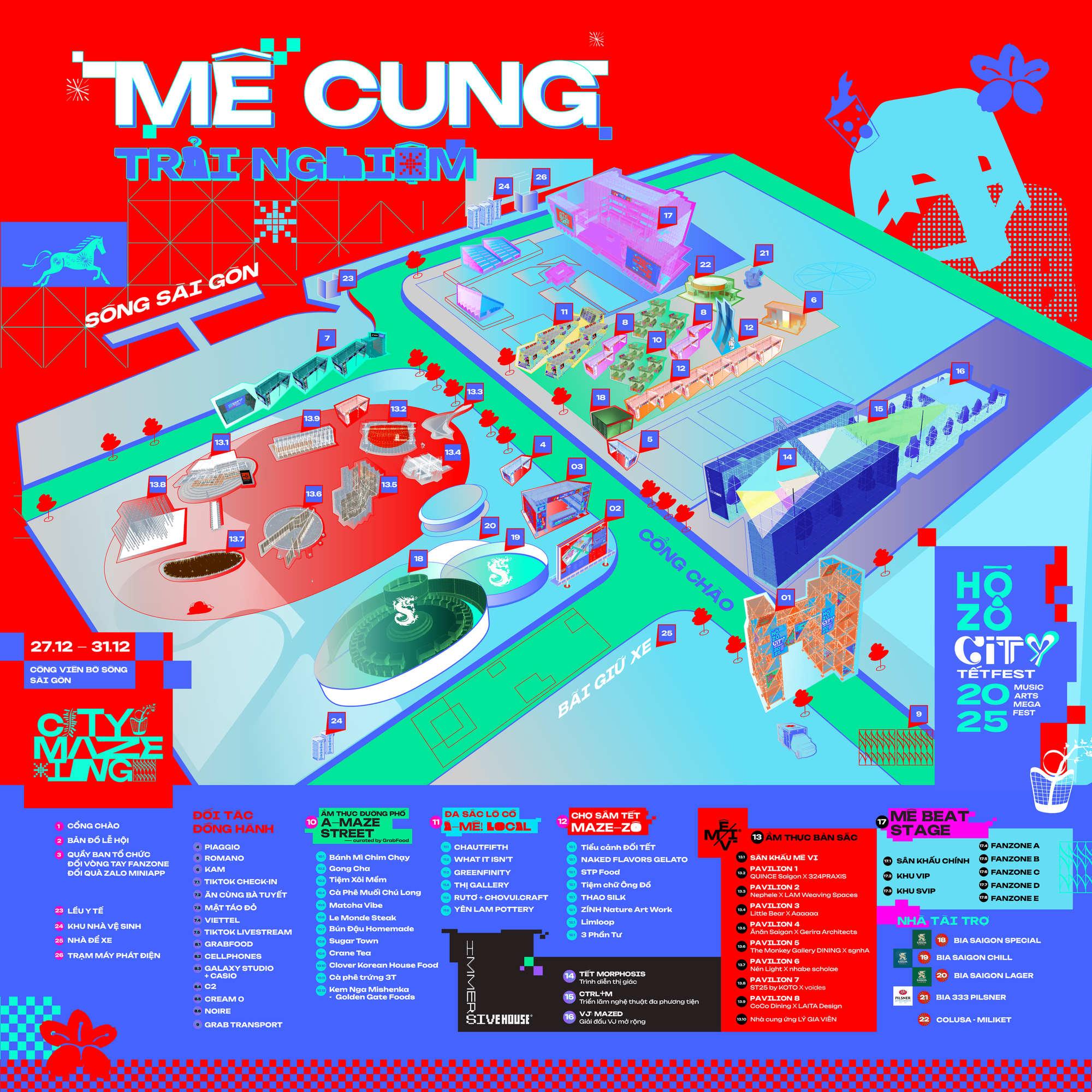 Trọn bộ bí kíp ăn quẩy tại HOZO CITY TẾT FEST: Ăn Tết sớm giữa mê cung ẩm thực, tận hưởng đêm nhạc countdown khép lại năm 2025- Ảnh 2.
