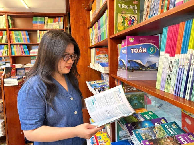 Chị Trần Ánh Vân - phụ huynh có con đang theo học tại Trường Tiểu học Trung Hòa (phường Yên Hòa, Hà Nội). Ảnh: Công ty Cổ phần Đầu tư và Phát triển Giáo dục Hà Nội
