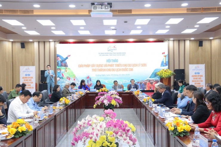 Lý Sơn rất đẹp, vì sao không hút khách? 3 Quảng cảnh hội thảo.