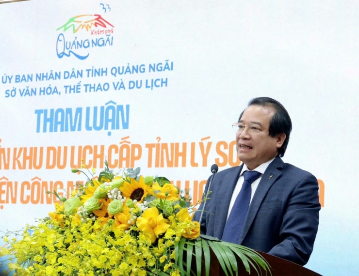 Lý Sơn rất đẹp, vì sao không hút khách? 4 Phó Cục Trưởng Cục Du lịch quốc gia Việt Nam Hà Văn Siêu.