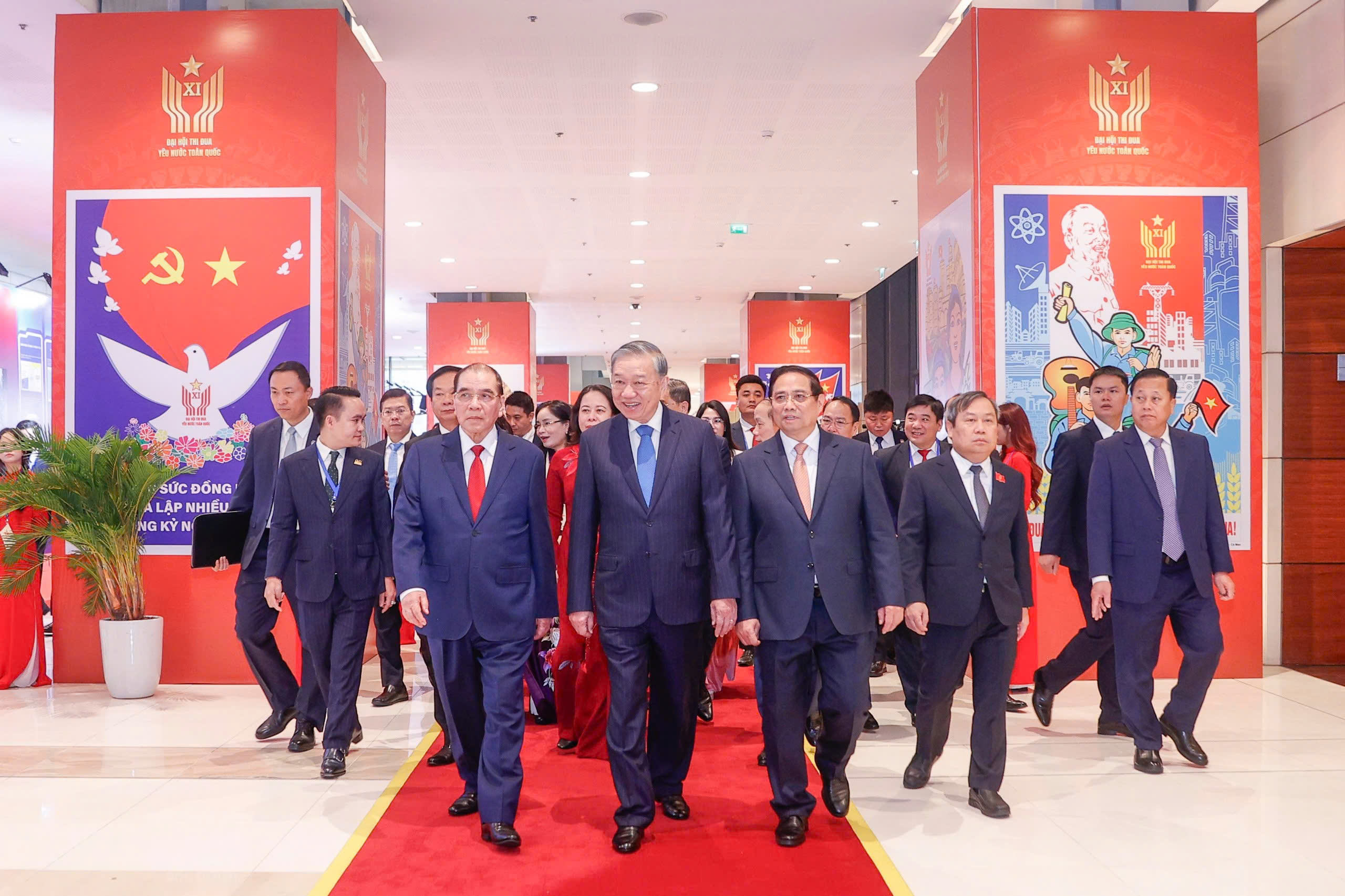 Tổng Bí thư dự Đại hội Thi đua yêu nước - Ảnh 2.