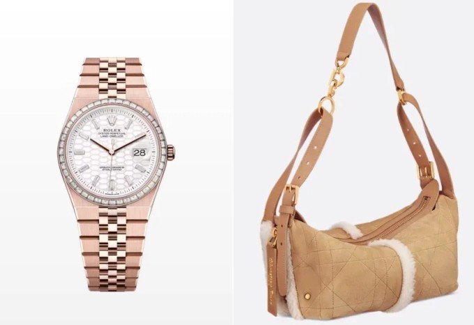 Travis Kelce được cho là đã tặng Taylor Swift đồng hồ Rolex, túi xách Dior.