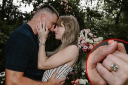 Nhẫn đính hôn triệu USD của Taylor Swift