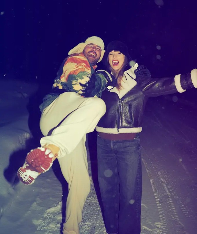Cặp sao trong kỳ nghỉ mùa đông năm ngoái. Ảnh: Instagram