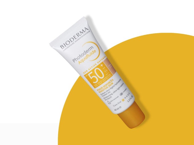 Bioderma Photoderm Aquafluide SPF50+.