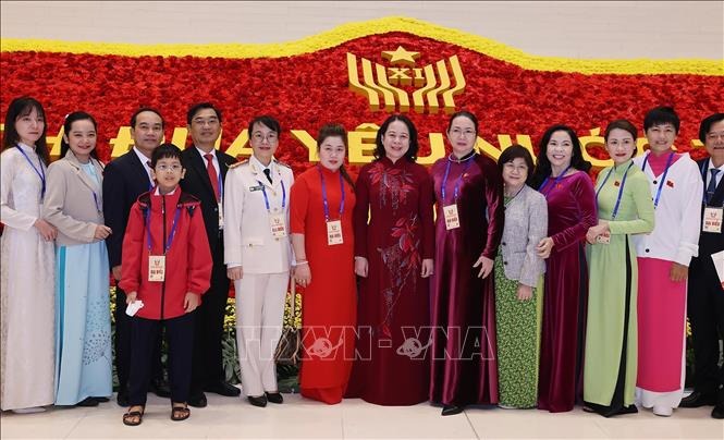 Tổng Bí thư Tô Lâm dự Đại hội Thi đua yêu nước toàn quốc lần thứ XI - Ảnh 8.