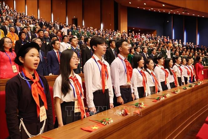 Tổng Bí thư Tô Lâm dự Đại hội Thi đua yêu nước toàn quốc lần thứ XI - Ảnh 13.