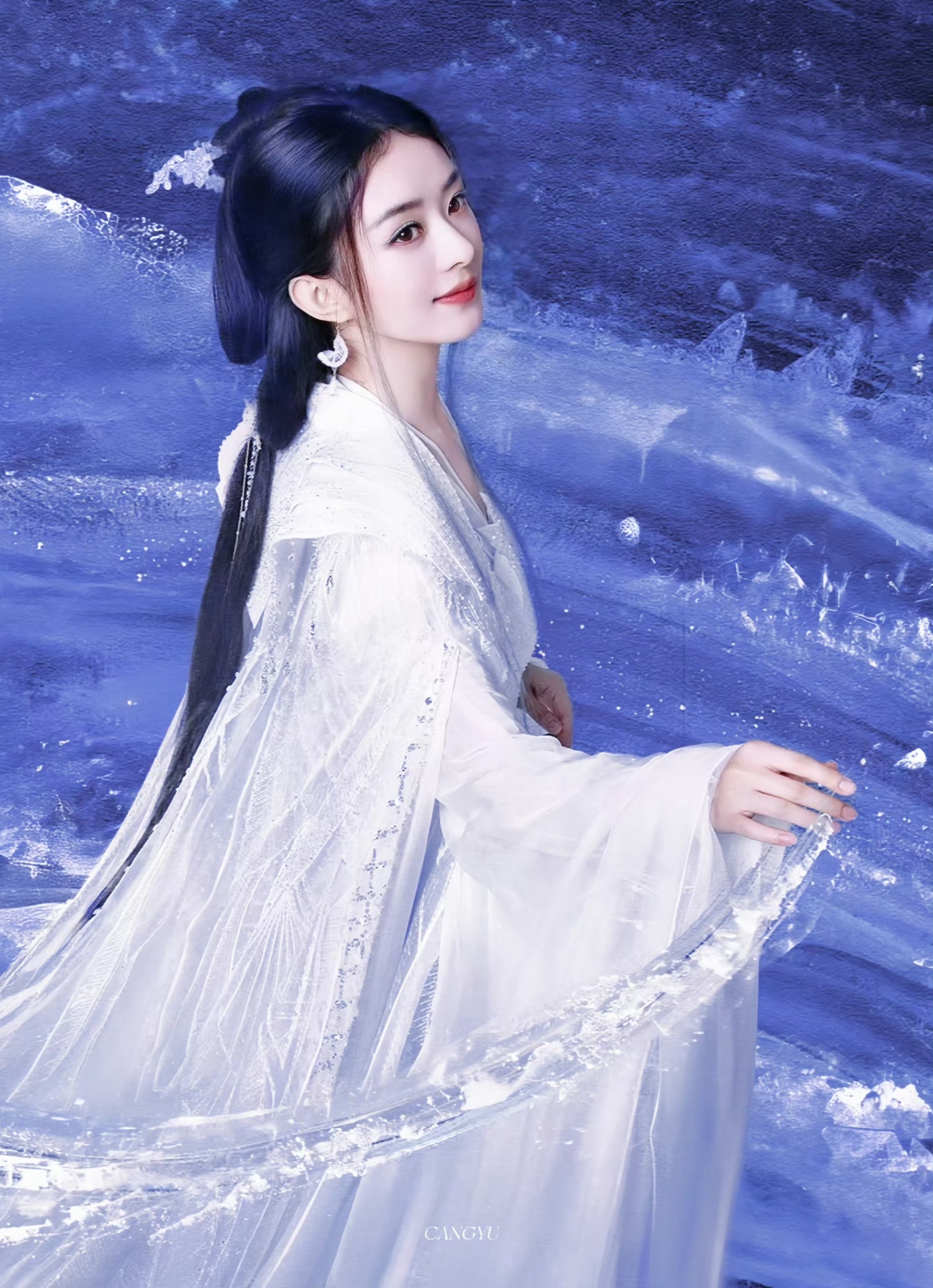 Đàm Tùng Vận xấu hổ vì Triệu Lệ Dĩnh- Ảnh 5.