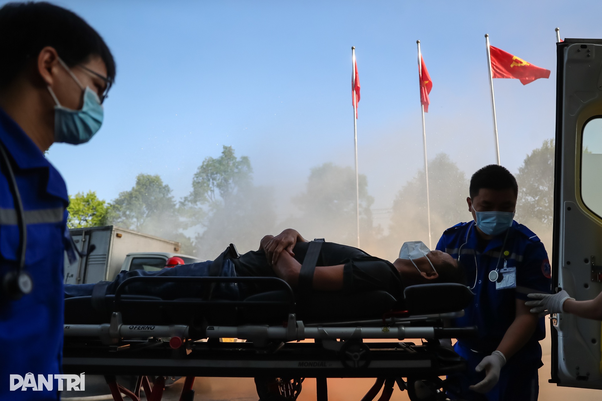 Kịch tính giây phút ứng phó tình huống sự cố bức xạ và hạt nhân ở TPHCM - 5