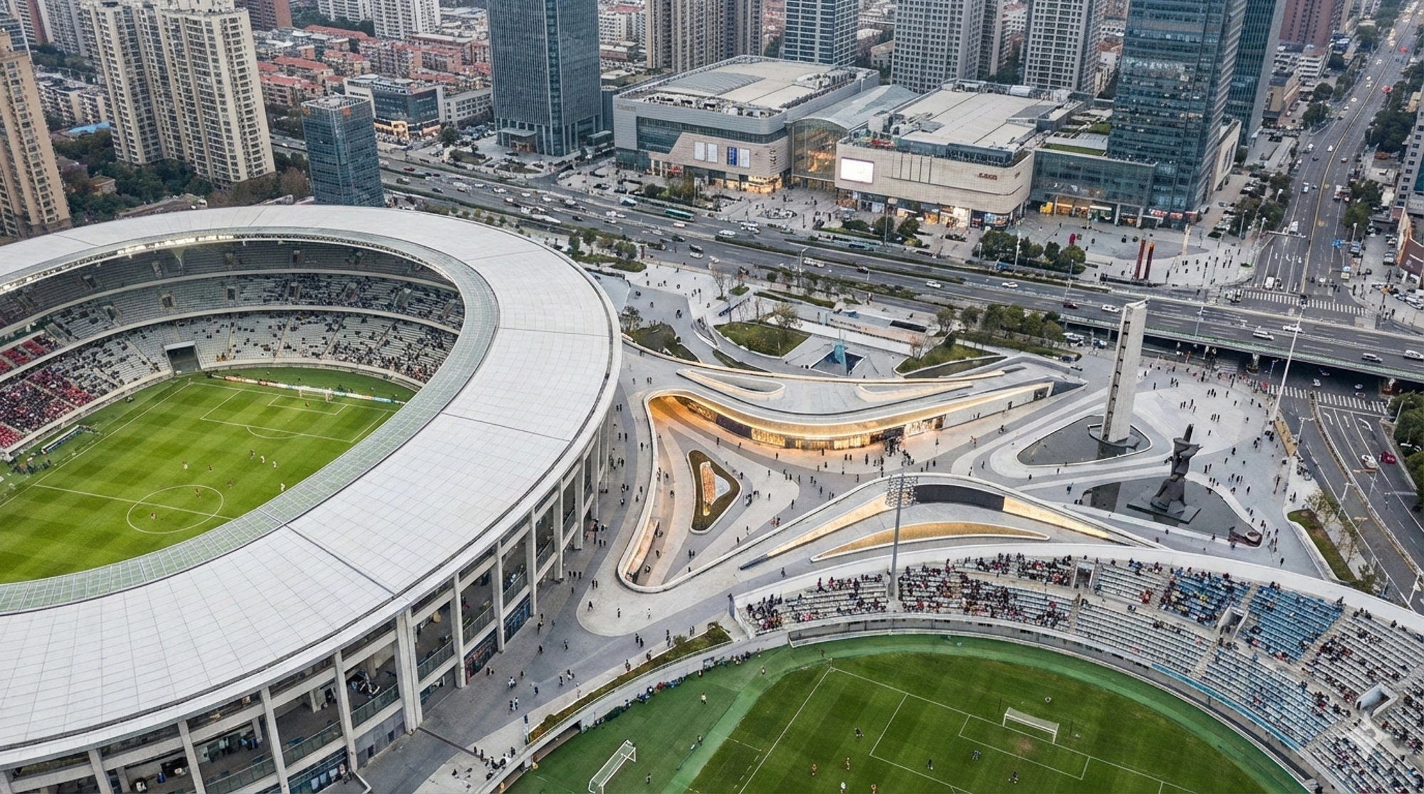 Cuộc đua siêu sân vận động: Vingroup xây sân có mái che lớn nhất thế giới, Sun Group làm sân 50.000 chỗ ngay cạnh trung tâm TPHCM- Ảnh 3.