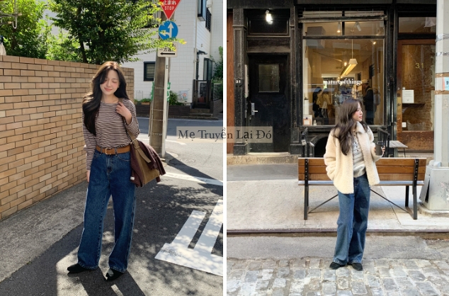 Mẹ tôi không chạy theo mốt mà trung thành với quần jeans ống đứng, mặc theo 5 cách này là đủ đẹp suốt 10 năm- Ảnh 2.