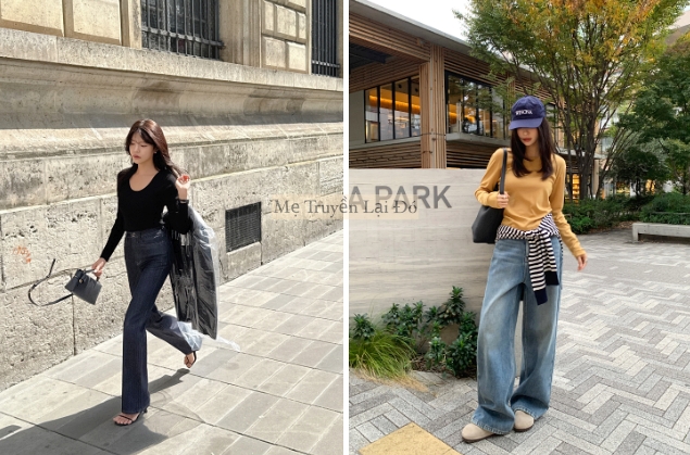 Mẹ tôi không chạy theo mốt mà trung thành với quần jeans ống đứng, mặc theo 5 cách này là đủ đẹp suốt 10 năm- Ảnh 4.