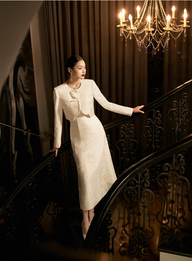 Áo khoác bolero vượt khỏi khuôn khổ cổ điển, tôn dáng cho phái đẹp- Ảnh 4.