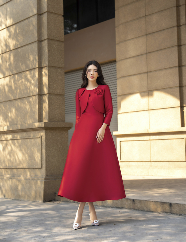 Áo khoác bolero vượt khỏi khuôn khổ cổ điển, tôn dáng cho phái đẹp- Ảnh 7.