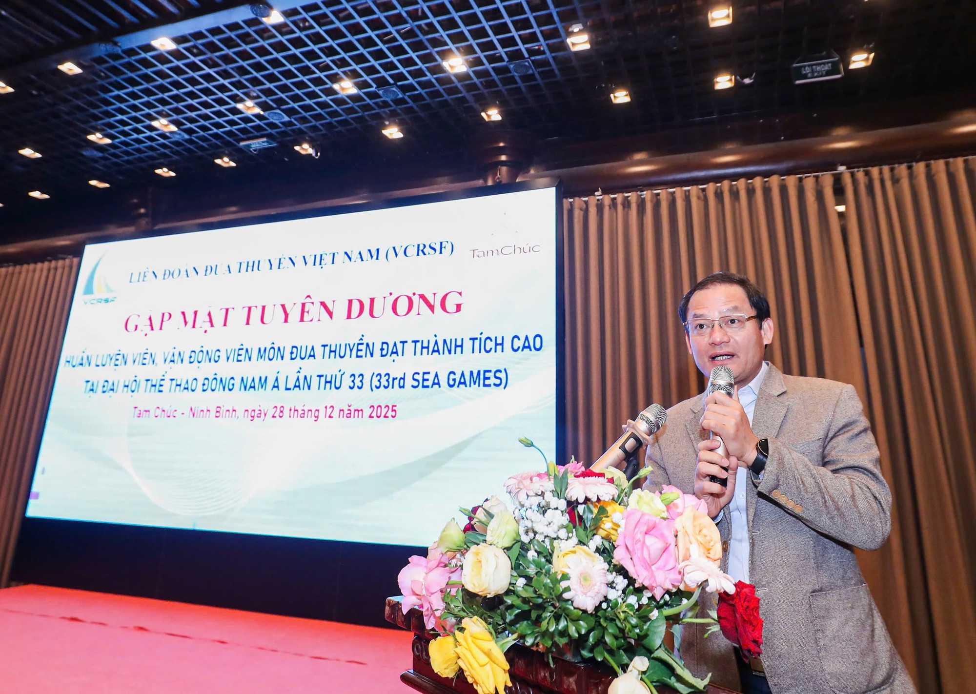 Đua thuyền Việt Nam xuất sắc vượt bậc tại SEA Games 33, được trao thưởng lớn- Ảnh 2.