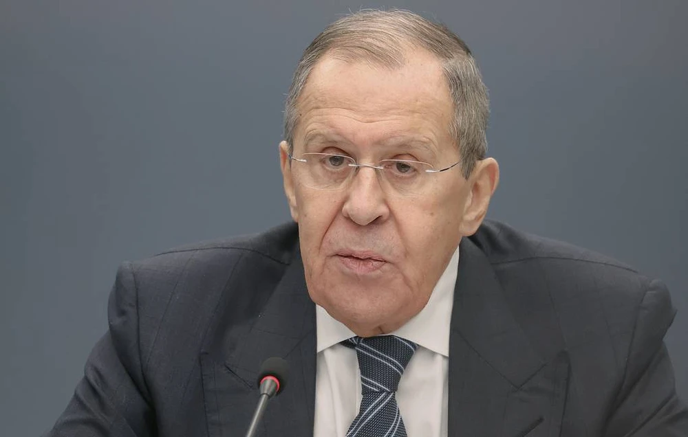 Ngoại trưởng Nga Sergey Lavrov. Ảnh: TASS Chiến sự Nga-Ukraine