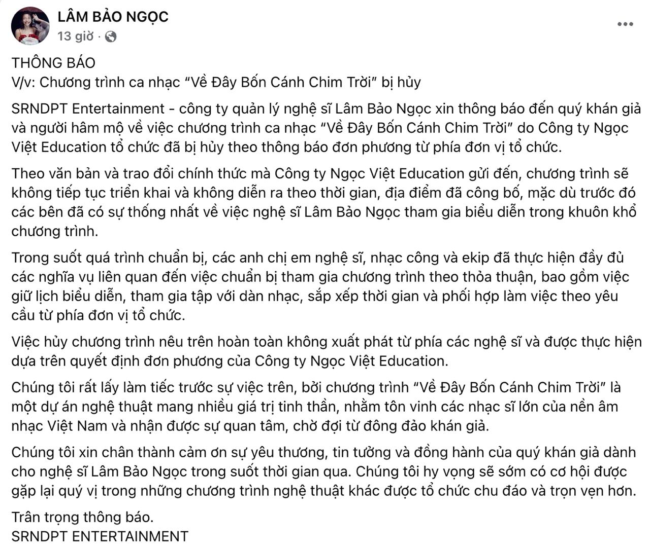 Vụ hủy show sát giờ tại Hà Nội: Nghệ sĩ bay từ Mỹ về không được trả tiền vé, nhạc sĩ Trần Tiến buồn khóc- Ảnh 5.