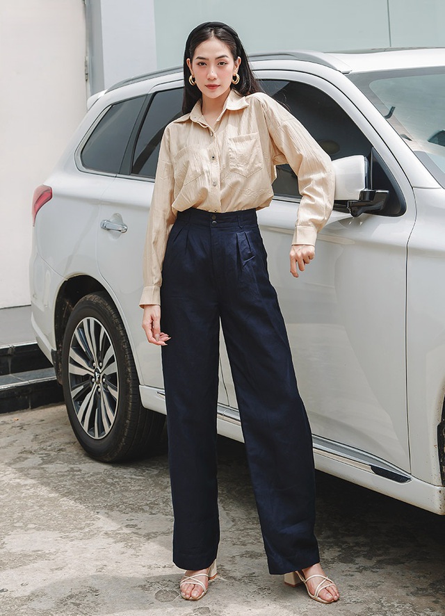 Chẳng cần cầu kỳ, nàng vẫn tỏa chất riêng với chiếc quần linen mộc mạc- Ảnh 8.