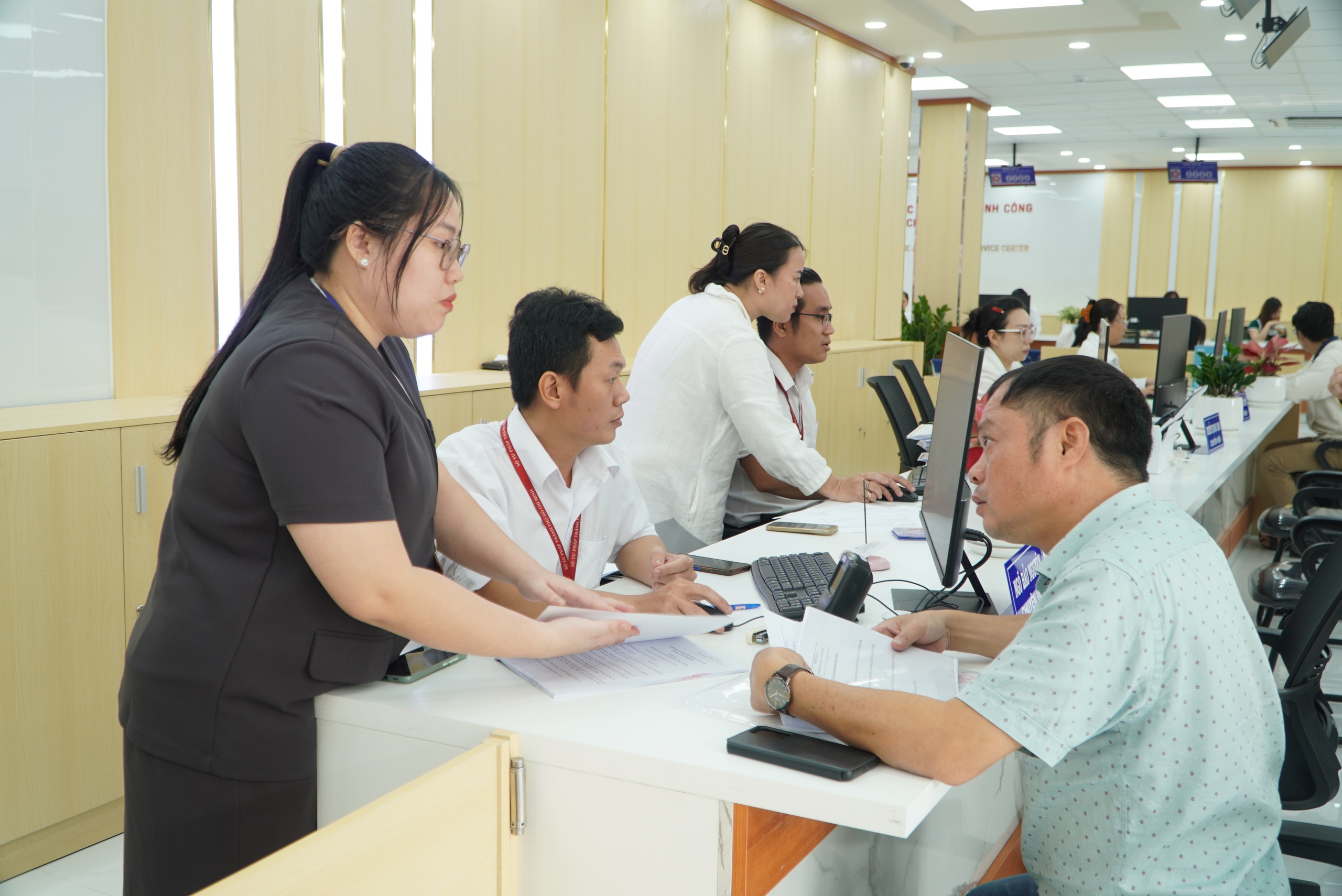 Tại Trung tâm Phục vụ hành chính công TPHCM không có chuyện 