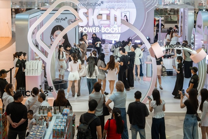 Medicube mang không gian trải nghiệm thiết bị chăm da đa năng được ưa chuộng tại Hàn Quốc đến Vạn Hạnh Mall