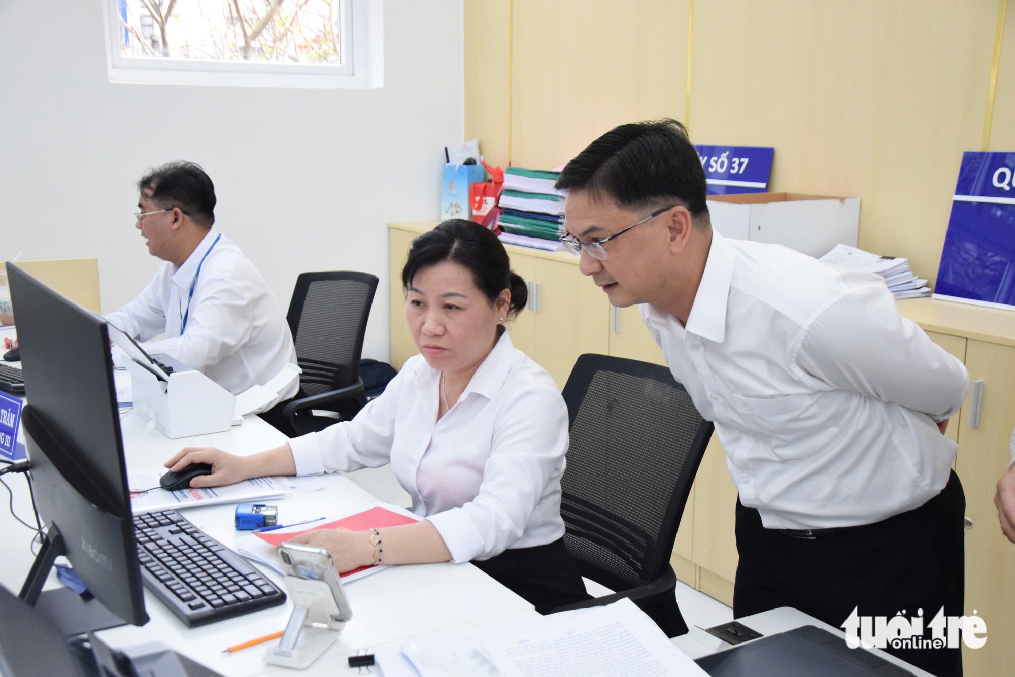 Phó chủ tịch UBND TP.HCM Nguyễn Mạnh Cường khảo sát Trung tâm Phục vụ hành chính công - Ảnh 3.