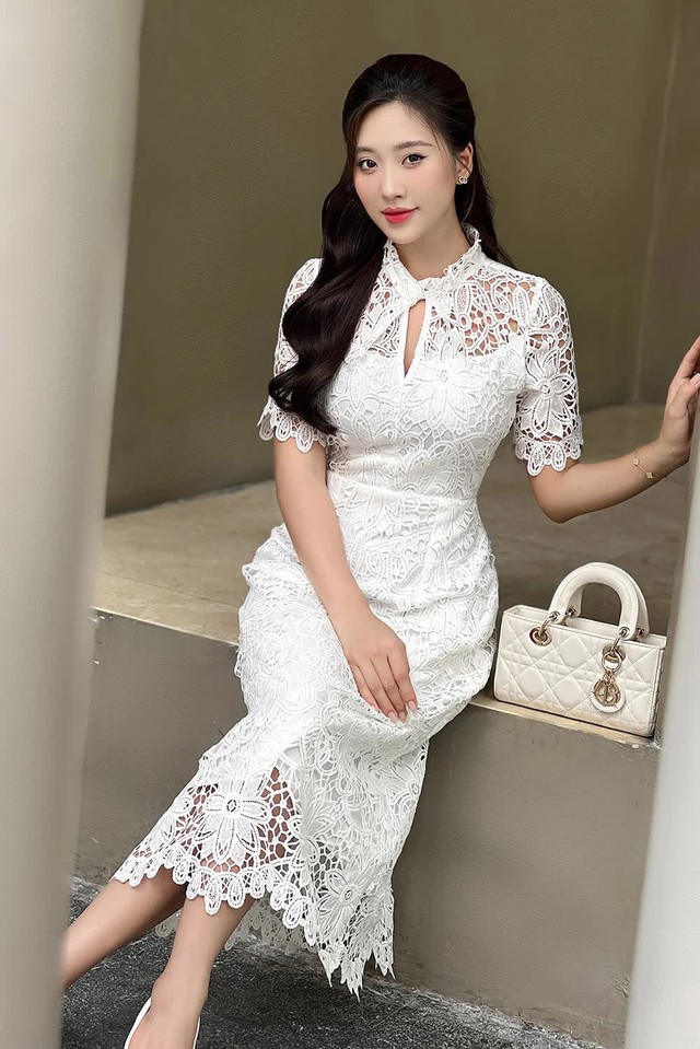 Nét duyên dáng trong những chiếc đầm ren mang phong cách vintage- Ảnh 7.