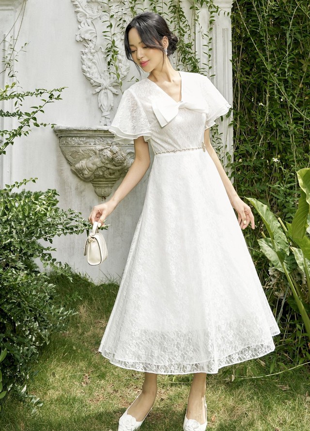 Nét duyên dáng trong những chiếc đầm ren mang phong cách vintage- Ảnh 8.